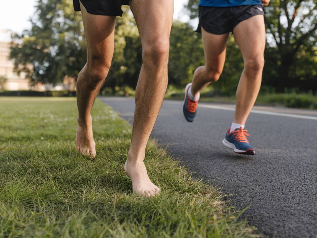 Les bénéfices de la course pieds nus ou en chaussures minimalistes